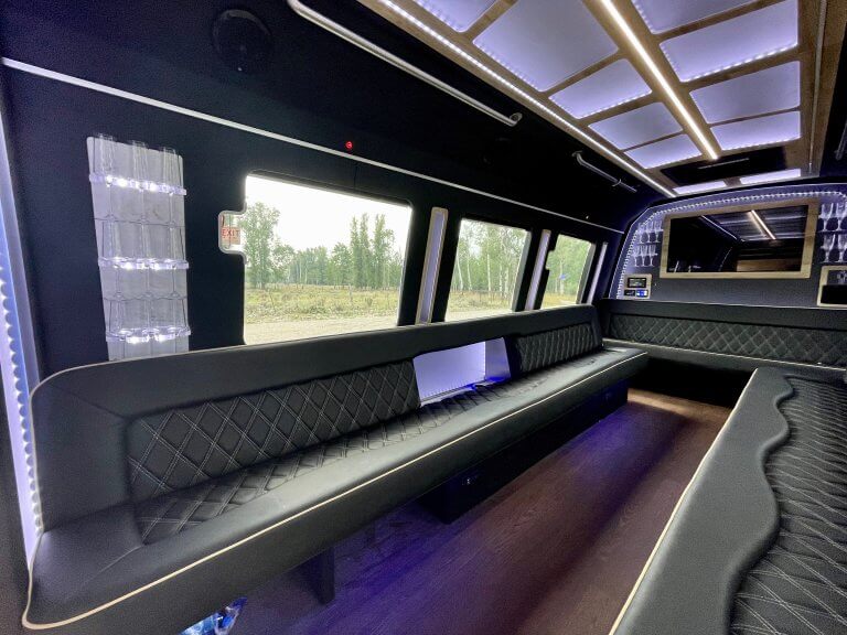 Miami Concert Transportation 4 Luxury party bus in Miami